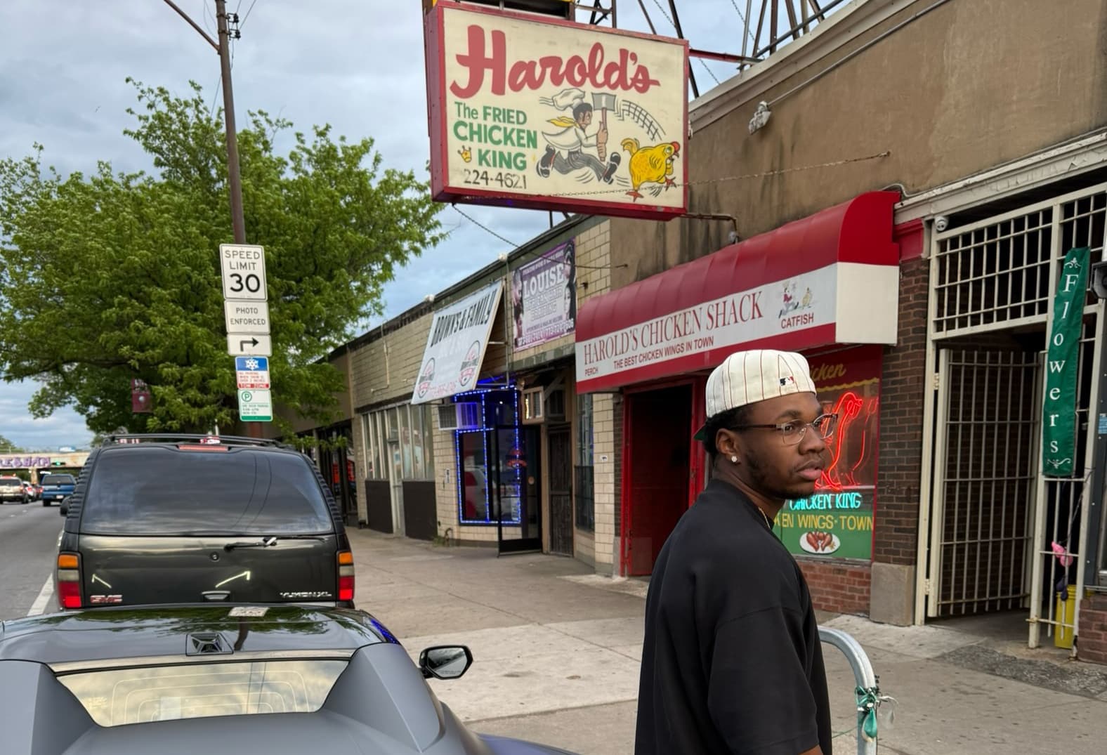 Blanton at Harold&apos;s Chicken