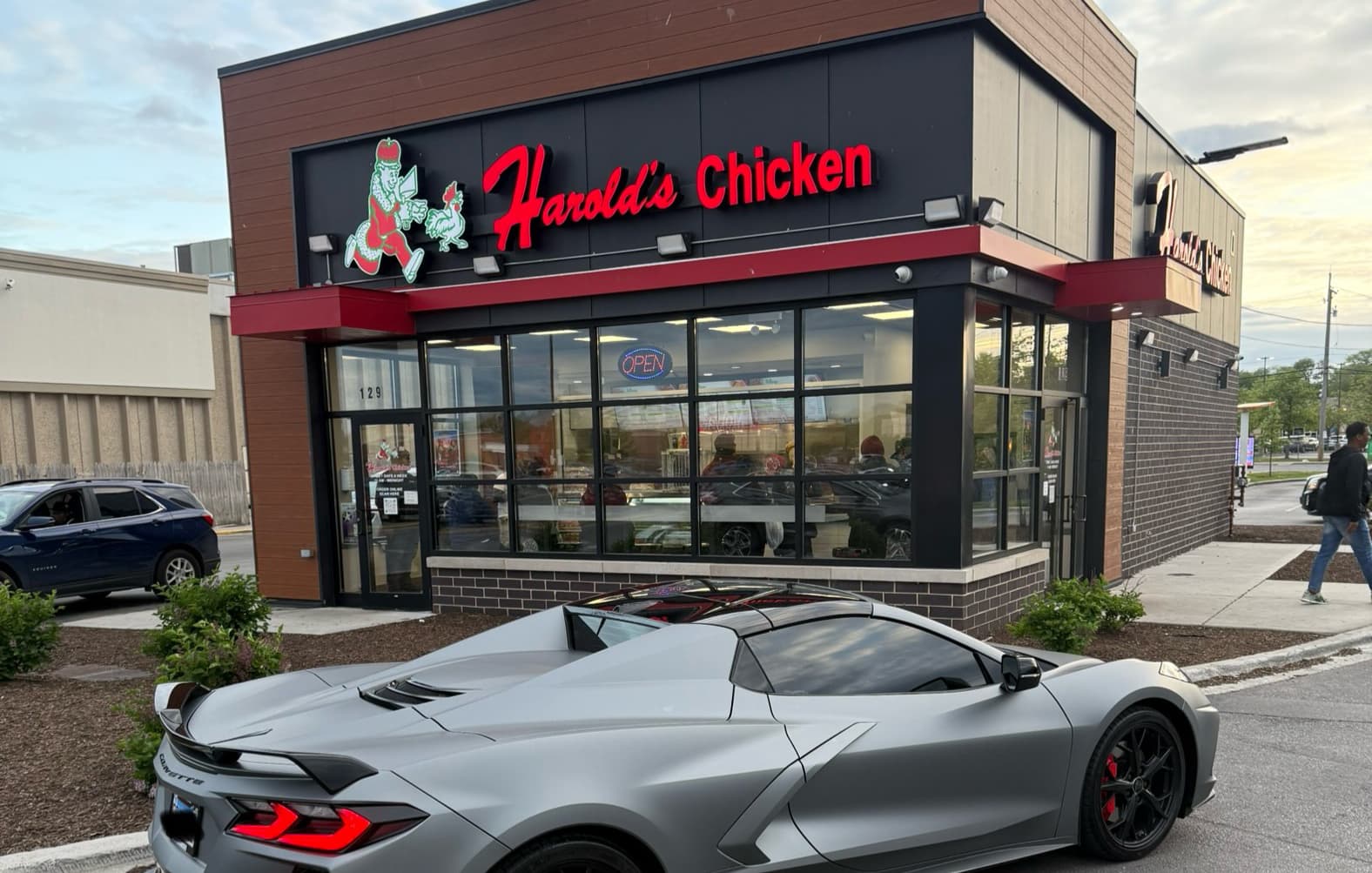 Blanton at Harold&apos;s Chicken